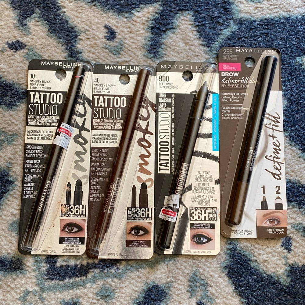 Maybelline New York Woman’s Eyeliner Lot Brand New